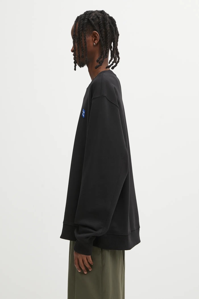 Ader Error cotton sweatshirt SWEAT SHIRT BO42FYSW0101BK black AW25