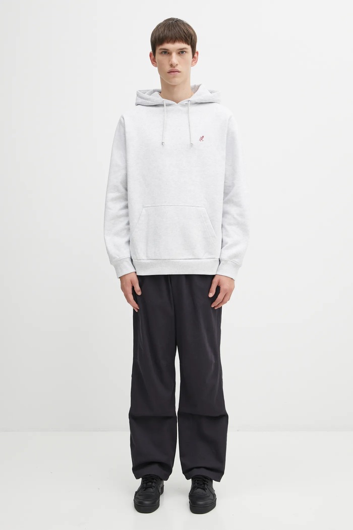 Mikina Gramicci One Point Hooded G309.FT sivá
