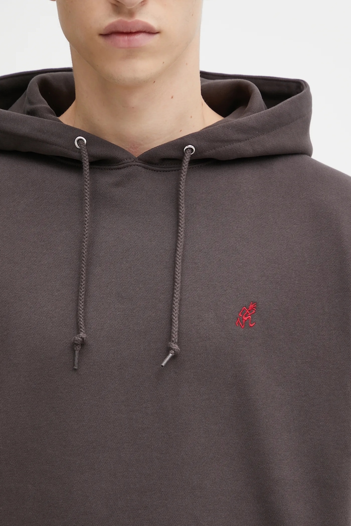 Mikina Gramicci One Point Hooded hnedá G309.FT