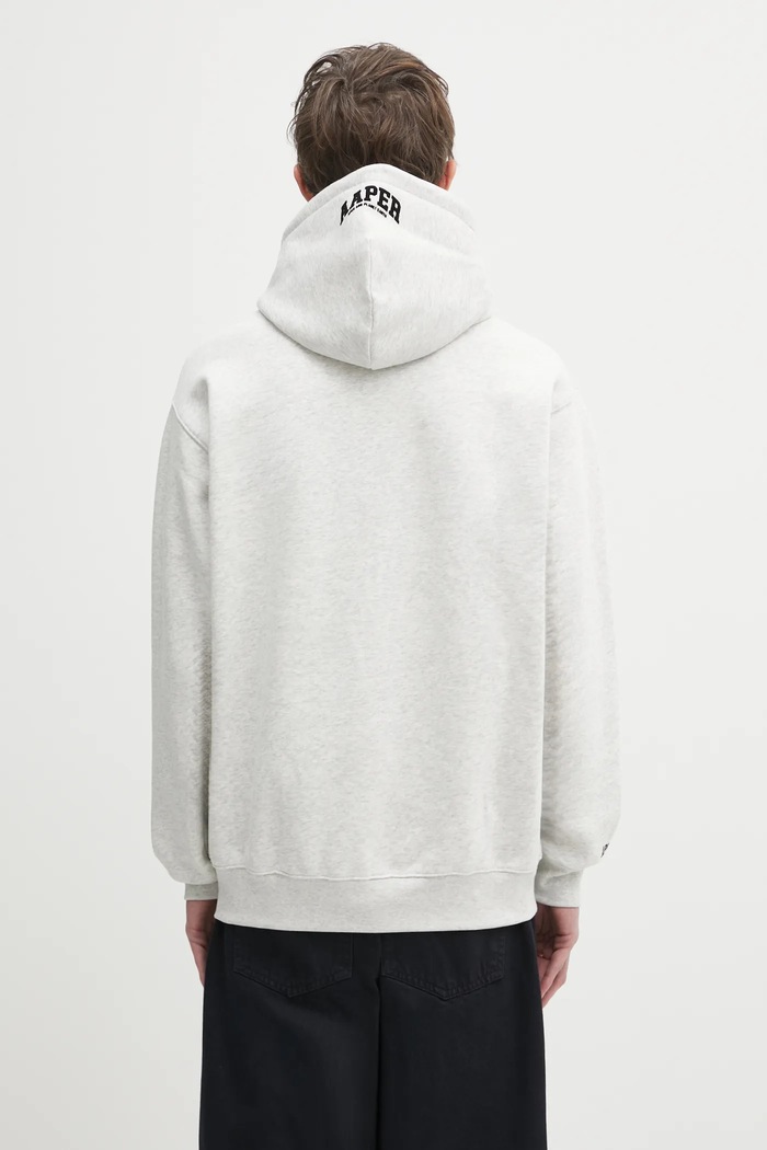 Clothing AAPE sweatshirt Aaper Hoodie AAPSWMC370XAP gray