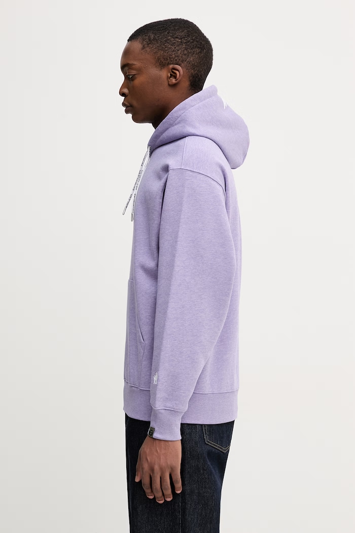 AAPE sweatshirt Aaper Hoodie AAPSWMC370XBP violet AW25