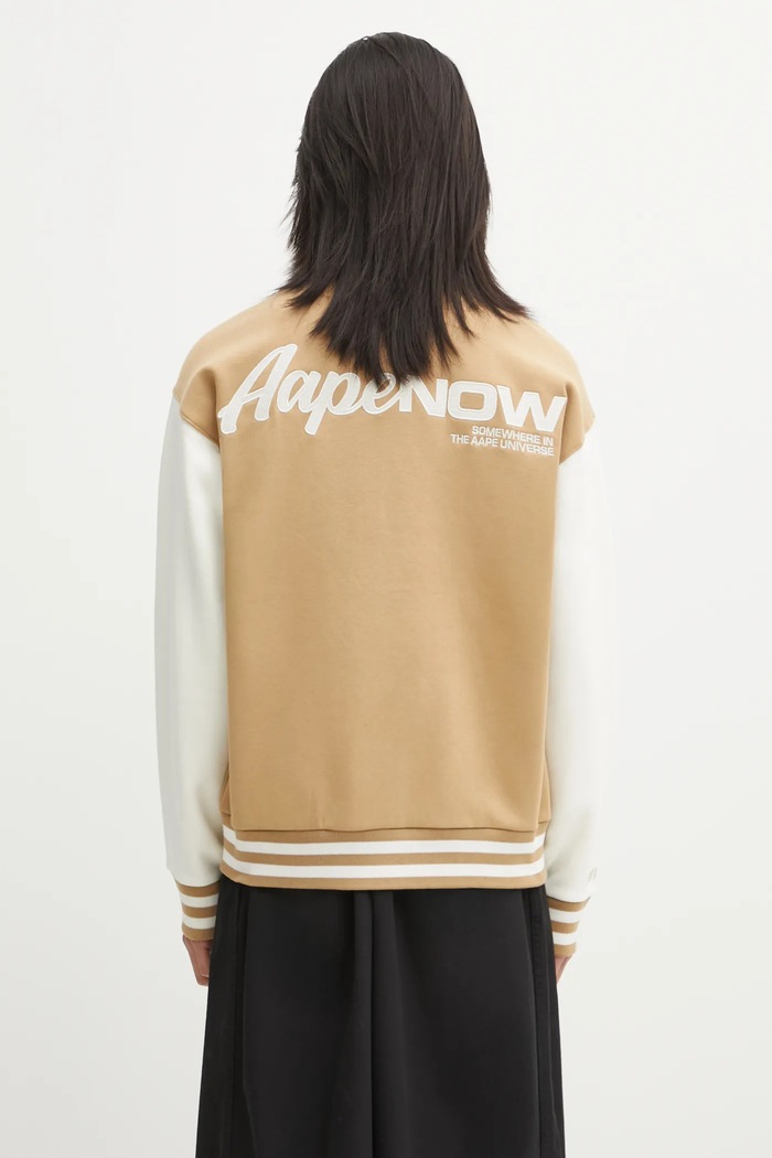 Одяг Кофта AAPE Now Zip Up AAPSWMC360XXP бежевий
