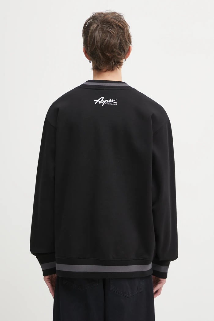 Îmbrăcăminte AAPE bluză Aaper Zip Up AAPSWMC374XXP negru