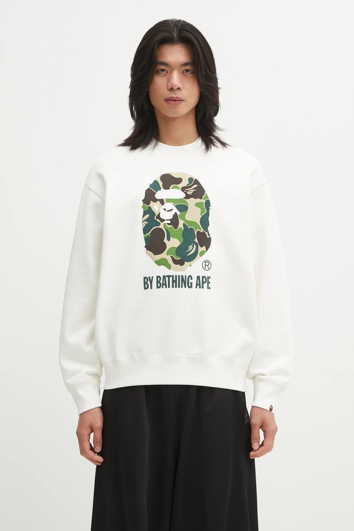Кофта A Bathing Ape ABC Camo APE Head інші бежевий 1L30113310