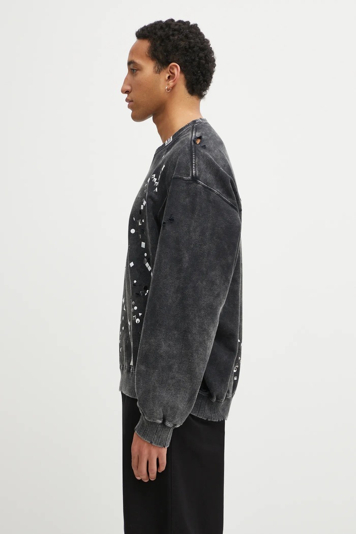 Хлопковая кофта Maison MIHARA YASUHIRO A15PO562 чёрный AW25