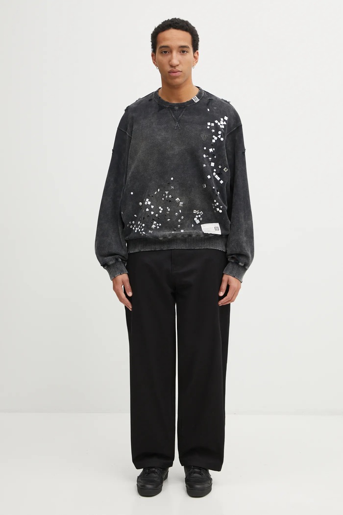 Хлопковая кофта Maison MIHARA YASUHIRO A15PO562 чёрный