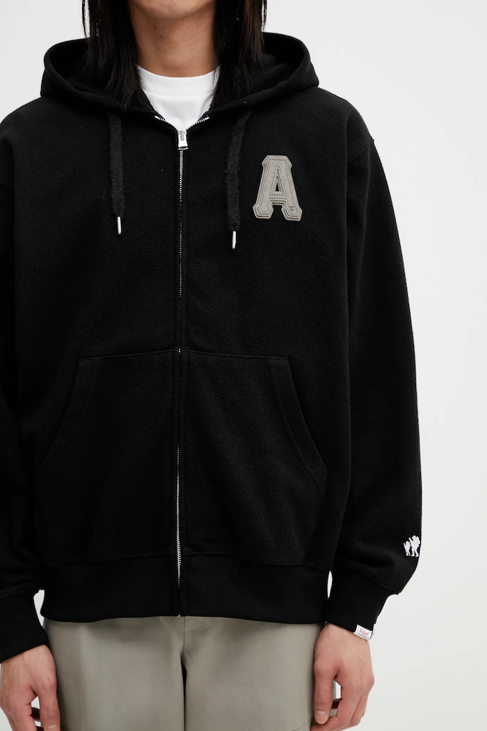 AAPE bluză negru AAPSWMC378XXP