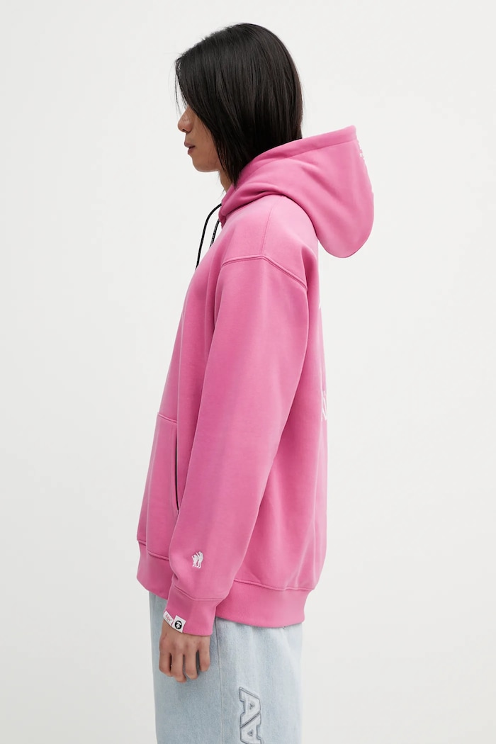 Dukserica AAPE AAPSWMD312XXP roza AW25