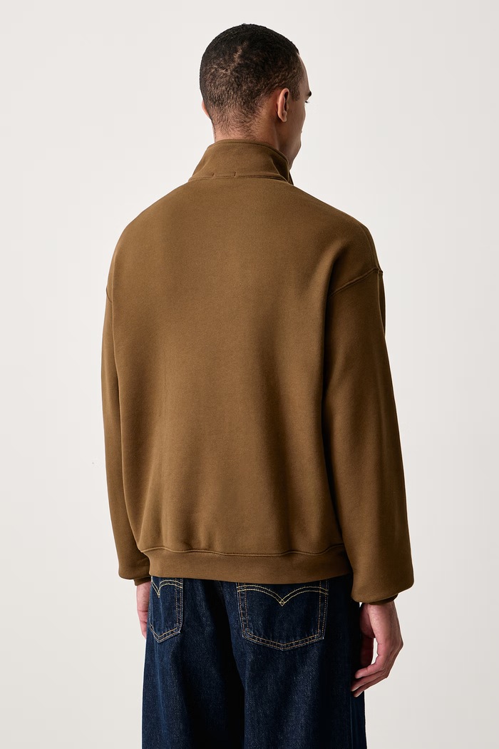 Кофта бавовняна Lacoste коричневий SH7759