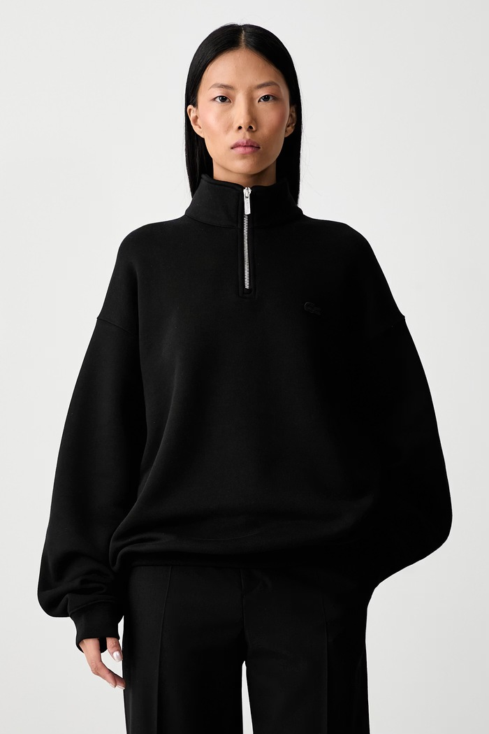 Lacoste Bluza bawełniana czarny SH7759