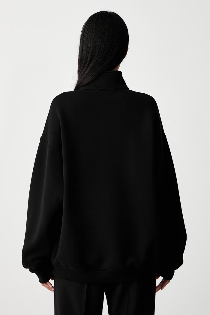 Odzież Lacoste Bluza bawełniana SH7759 czarny