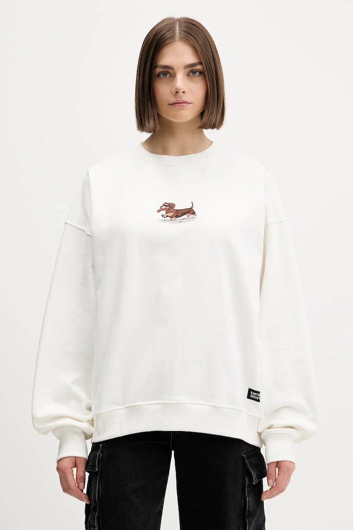 Kaotiko bluza bawełniana AR051.02.G002 biały