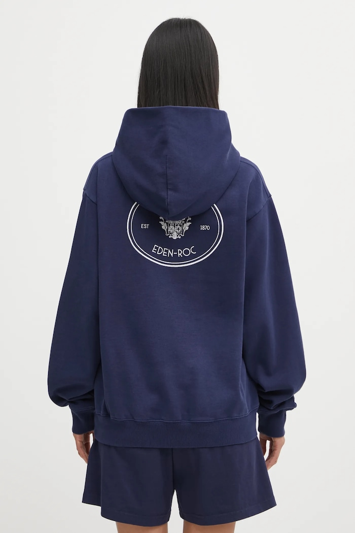 Бавовняна кофта Sporty & Rich Eden Crest Embroidered ST06760666BL106