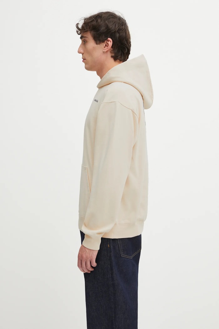 Одяг Бавовняна кофта Sporty & Rich Eden Crest Embroidered ST07060666CR01 бежевий