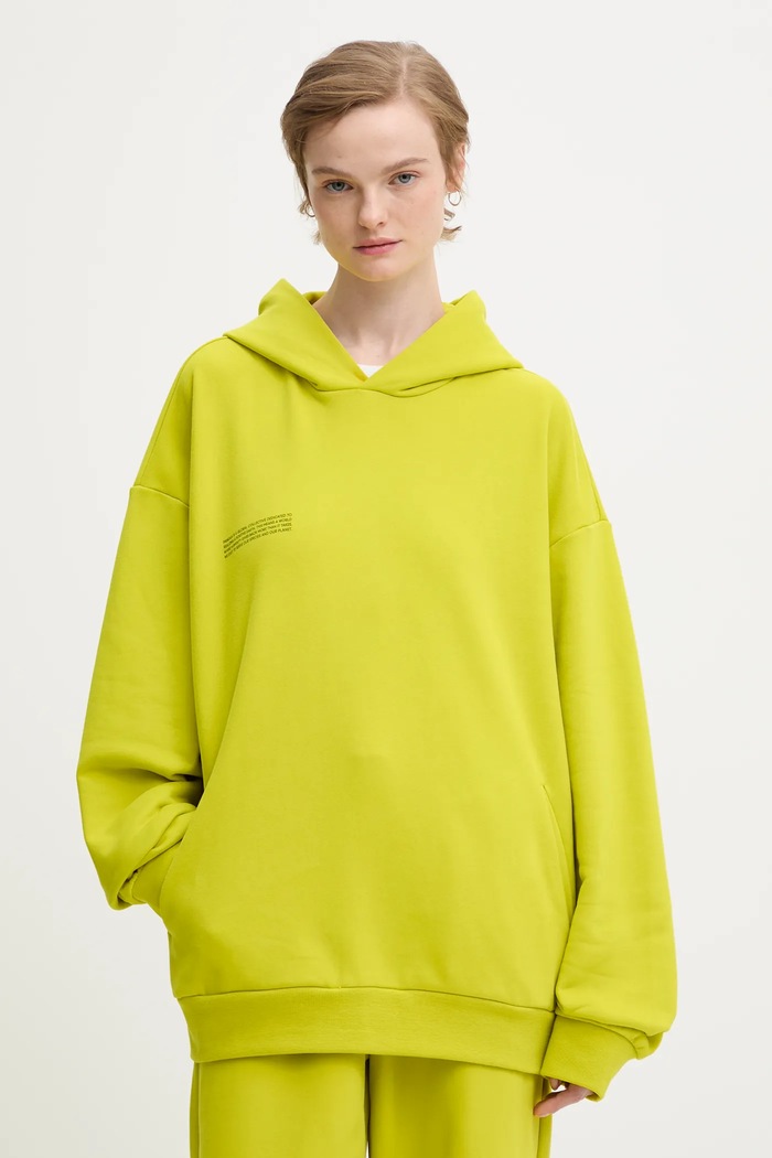 Îmbrăcăminte Pangaia hanorac de bumbac 10000180. verde