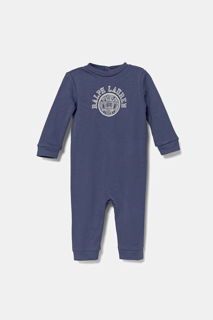 Kombinezon za bebe Polo Ralph Lauren Proizvod za bebe mornarsko plava 320972364001