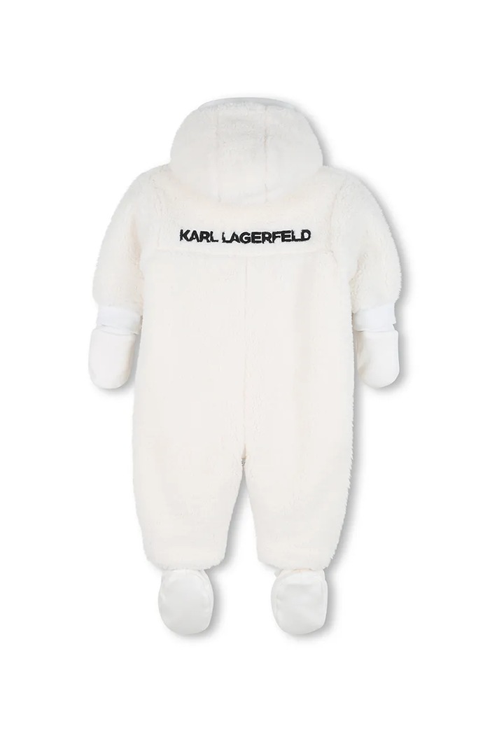 Ολόσωμη φόρμα μωρού Karl Lagerfeld λευκό Z30975