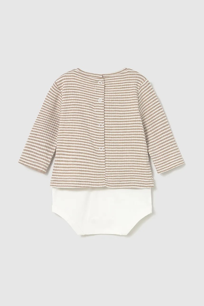 Bodi za bebe Mayoral Newborn 2728.1Q.Newborn.9BYA smeđa AW25