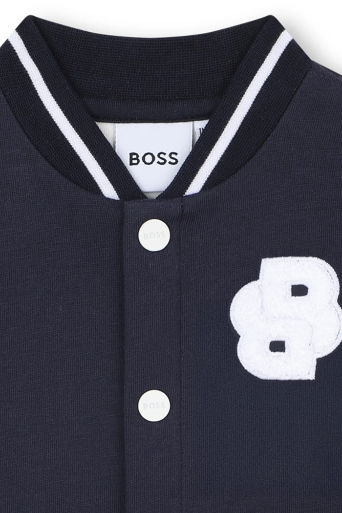 Băieți BOSS costum bebe J52524 bleumarin