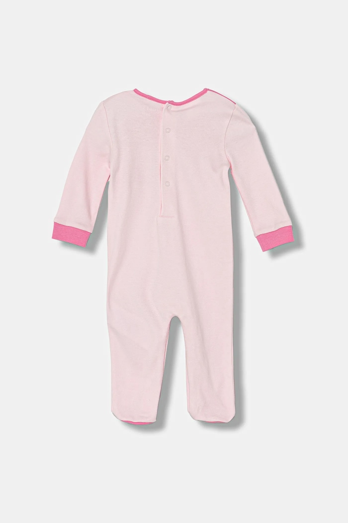 Pamučni kombinezon za bebe Guess H5YW07.KA6W4.G.9BYA roza AW25
