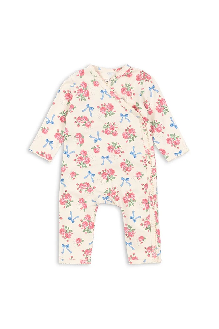 Konges Sløjd Păpușă BASIC NEWBORN ONESIE GOTS bej KS103704.G.9BYA