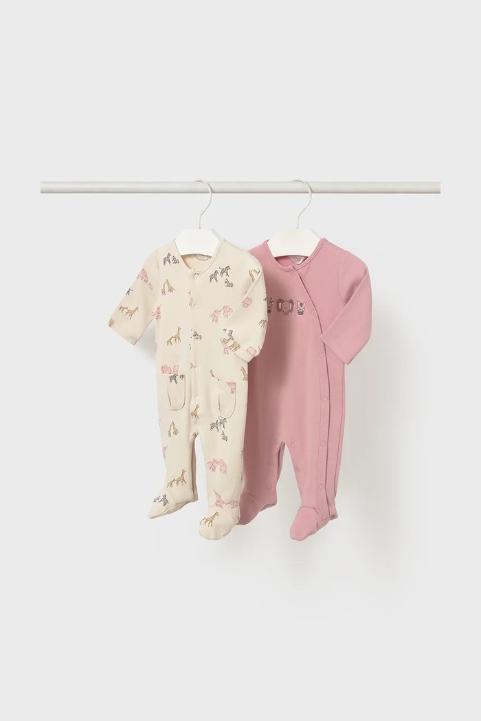 Mayoral Newborn Costum bebe 2-pack roz 2703.2D.Newborn.9BYA