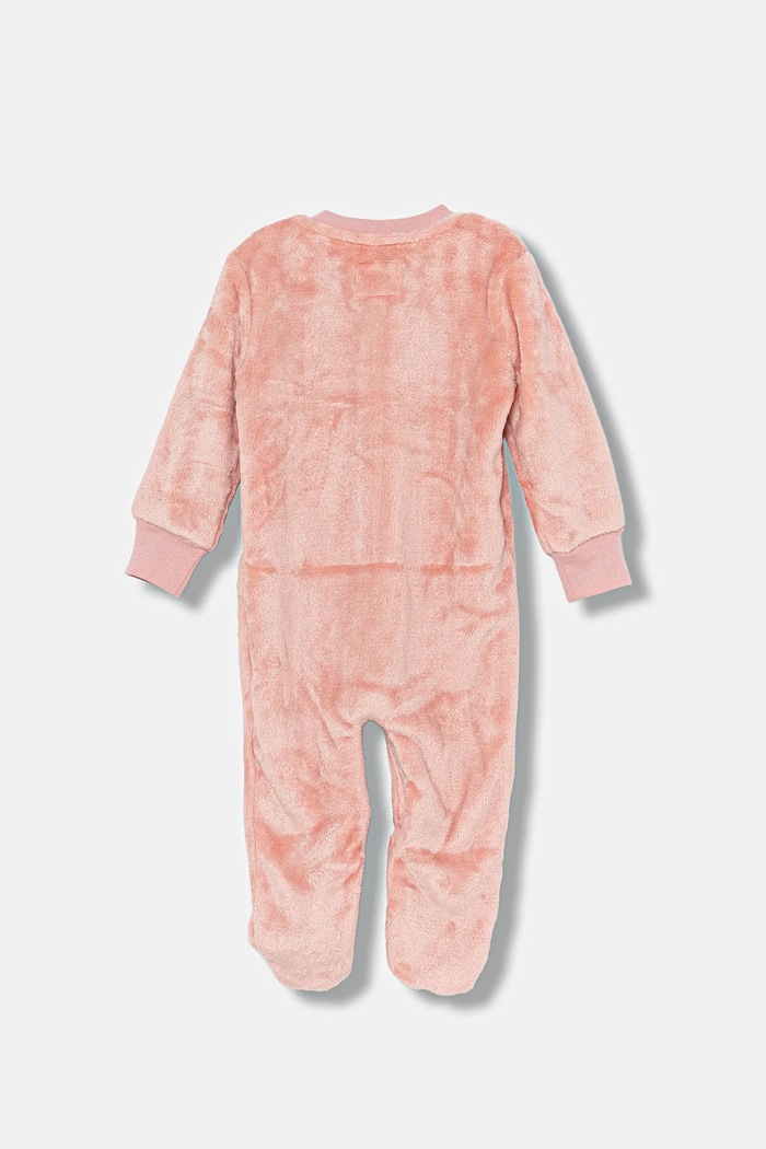 Kombinezon bez rukava za bebe Guess S5BG06.WFRS0.9BYA roza AW25