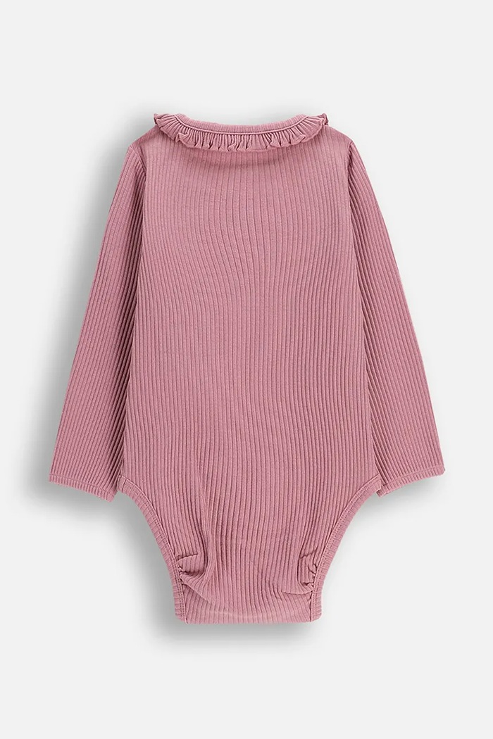 Coccodrillo body di cotone neonato/a ZC5112101TGN rosa AW25