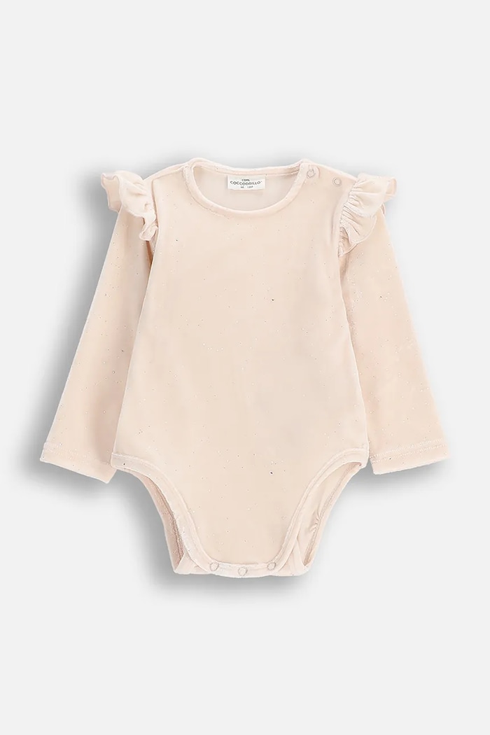 Bodi za bebe s pamukom Coccodrillo Proizvod za bebe bež ZC5112105EBG