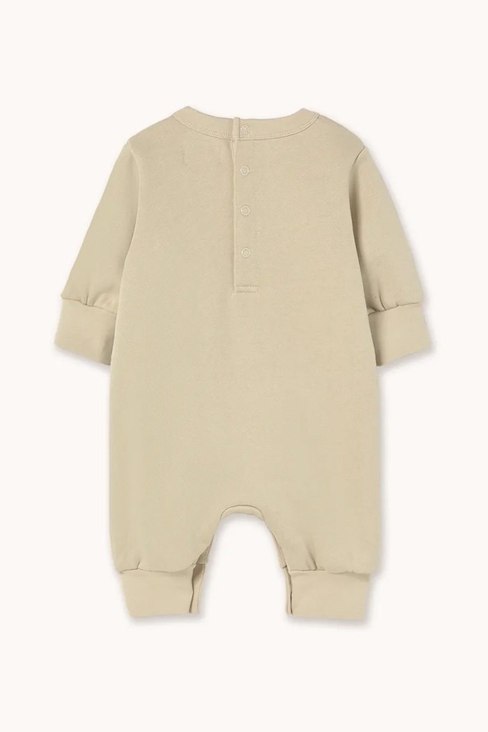 Tinycottons salopetă din bumbac pentru bebeluși TINY DOG GRAPHIC ONE-PIECE AW25.299 bej AW25