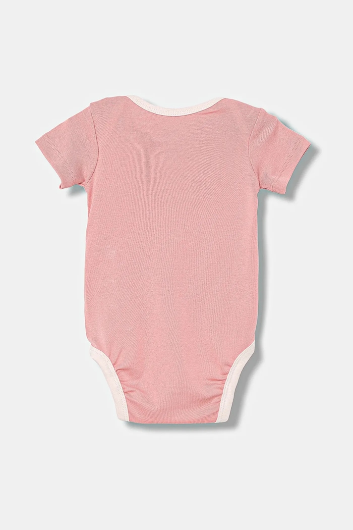 Момче Бебешко боди от памук Puma MINICATS Newborn 2-Pack Graphic Bodysuit Set INF (2 броя) 689736 розов