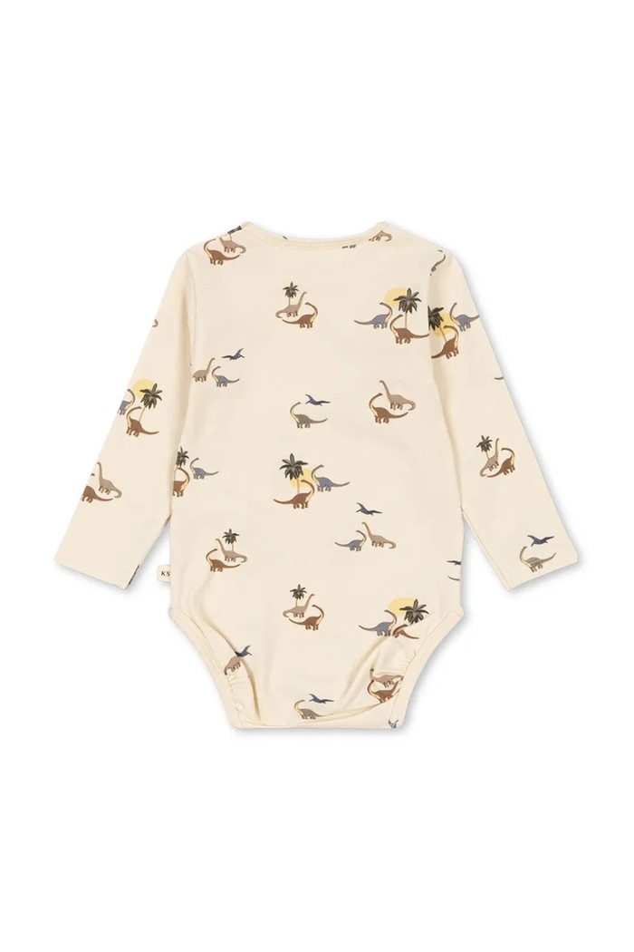 Konges Sløjd body bebe BASIC LS BODY GOTS KS103702.9BYA bej AW25