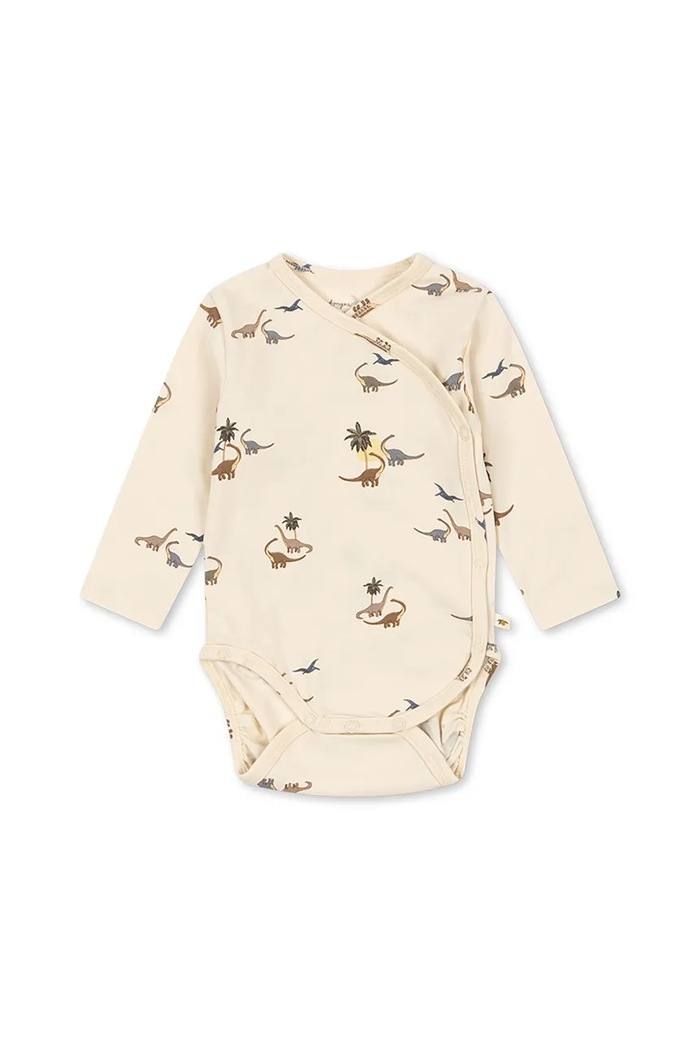 Konges Sløjd body bebe BASIC LS NEWBORN BODY GOTS Produs pentru bebe bej KS103703.9BYA