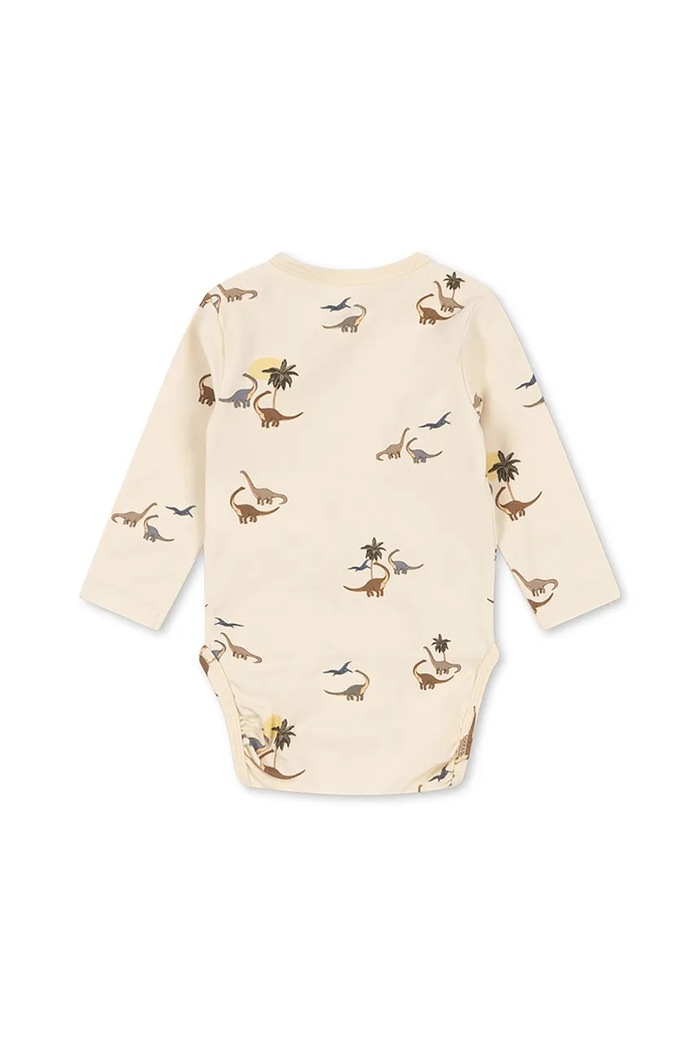 Konges Sløjd body bebe BASIC LS NEWBORN BODY GOTS KS103703.9BYA bej AW25