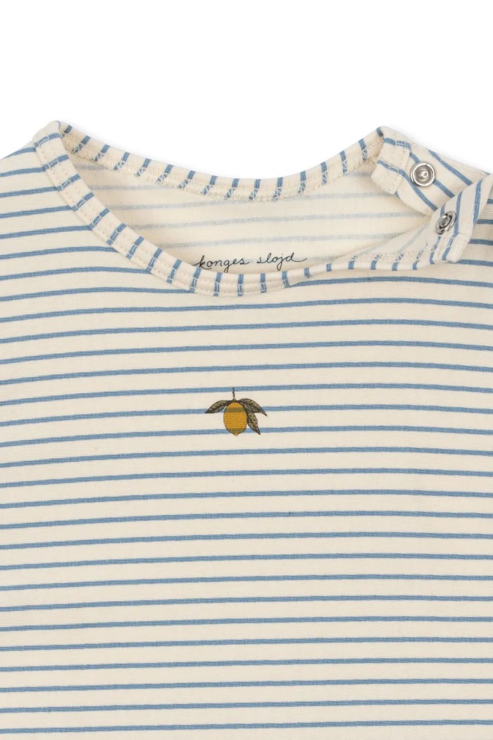 Băieți Konges Sløjd Costum bebe BASIC ONESIE GOTS KS103705.9BYA albastru