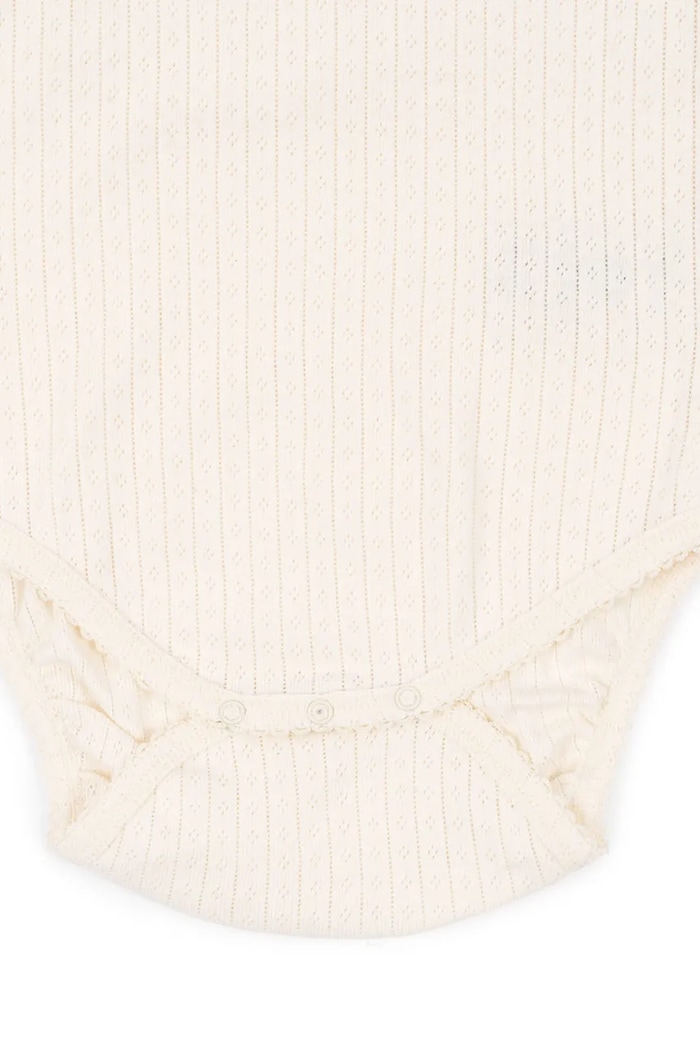 Βαμβακερά φορμάκια για μωρά Konges Sløjd MINNIE BODY GOTS KS103916.9BYA μπεζ
