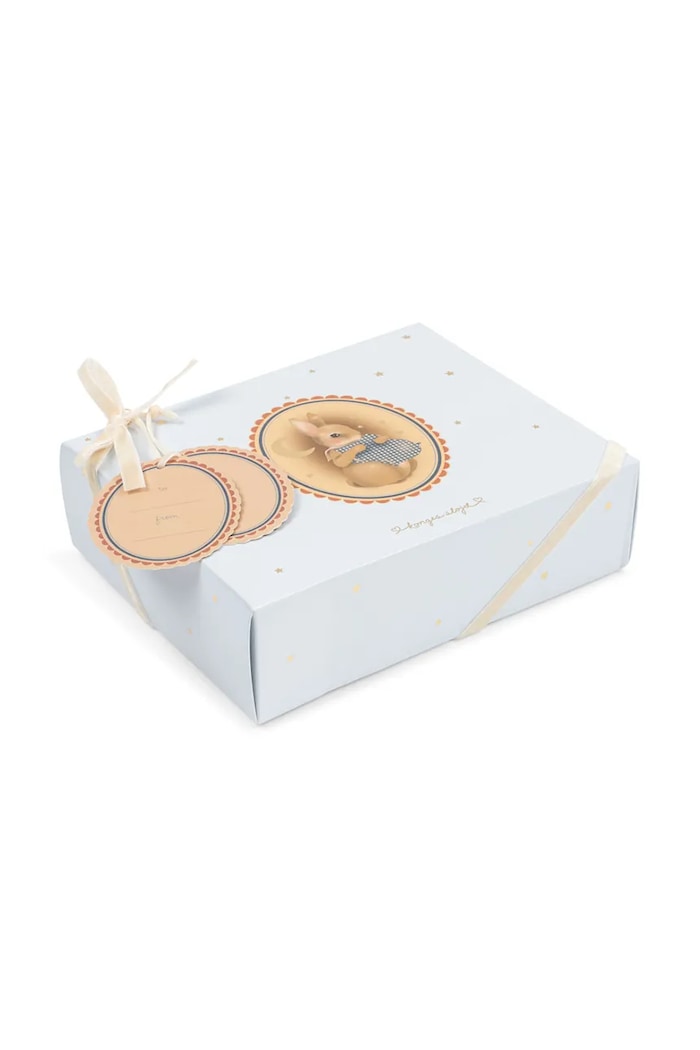 Παιχνίδι και φορμάκι για βρέφη Konges Sløjd COTY GIFT SET GOTS KS103765.9BYA μπλε