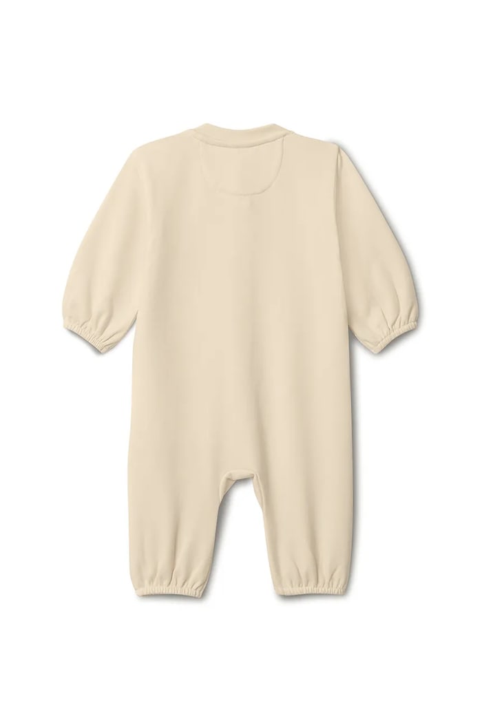 Calvin Klein Jeans pajacyk niemowlęcy IN0IN00338.9BYA beżowy AW25