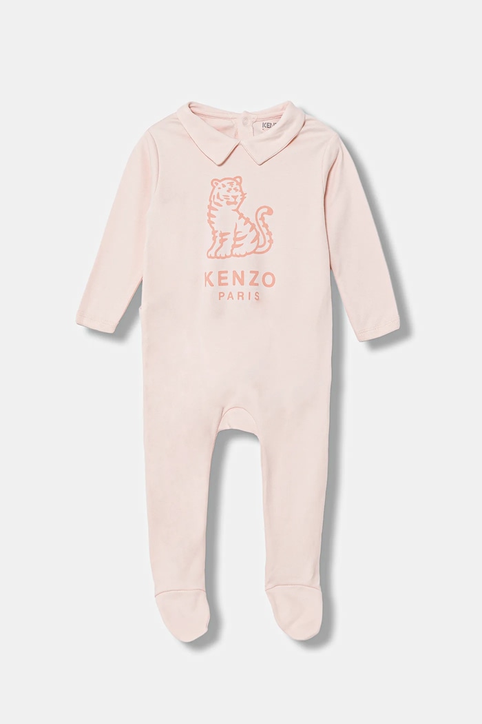 CHLAPEC Dětský bavlněný overal Kenzo Kids 2-pack K61253 růžová