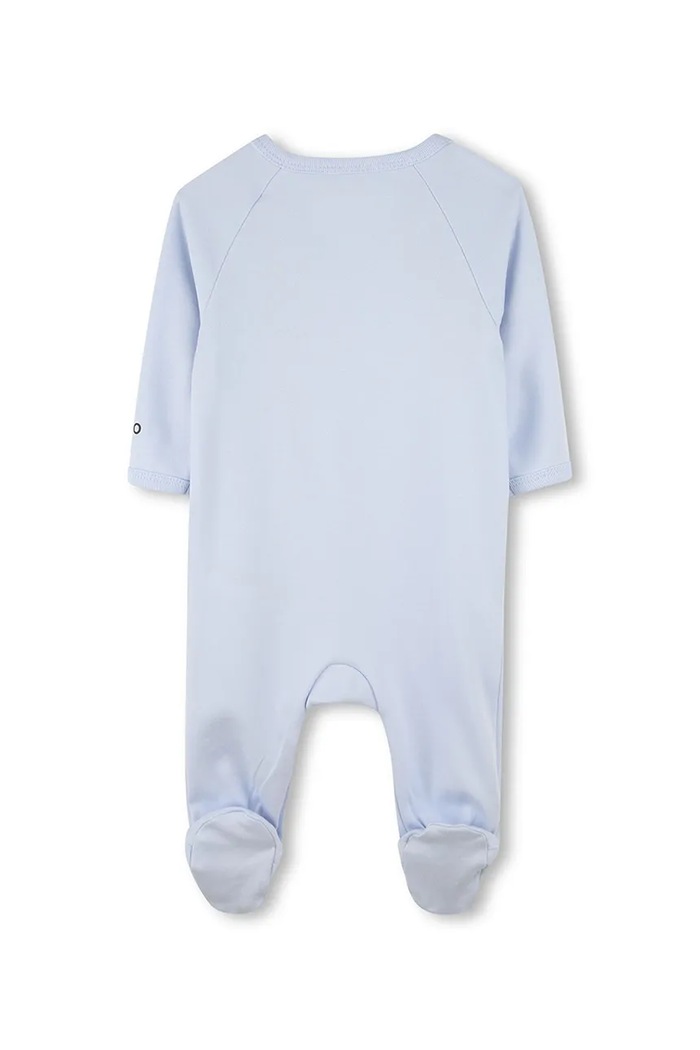 Kenzo Kids tuta neonato in lana pacco da 2 blu K61253