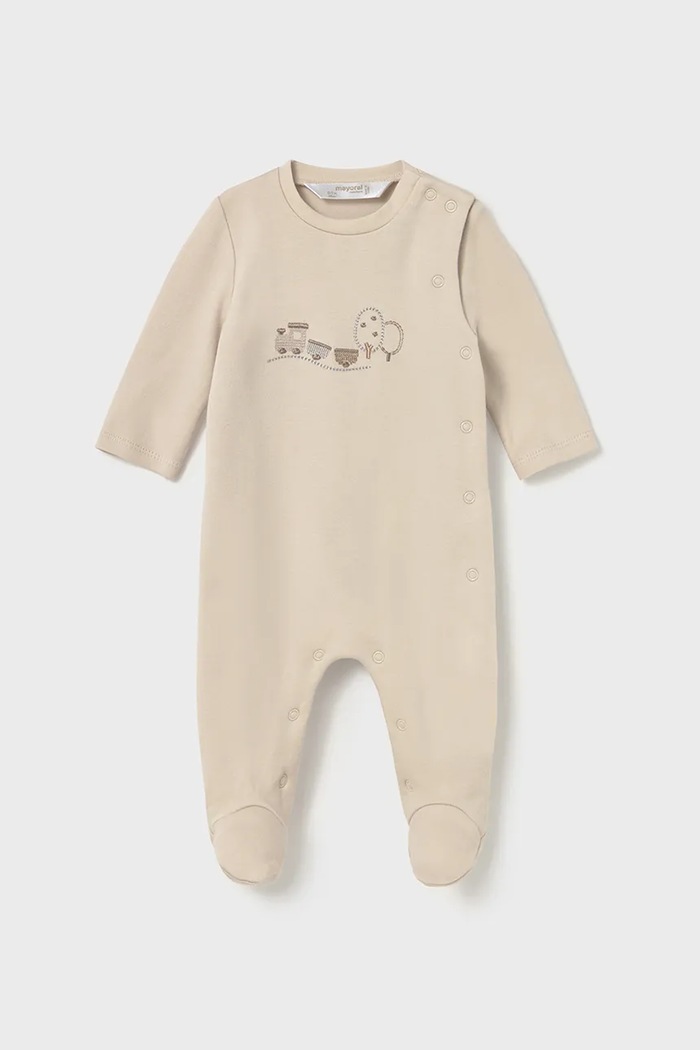 Kojenecké bavlněné dupačky Mayoral Newborn 2-pack 2714.1B.Newborn.9BYA béžová AW25