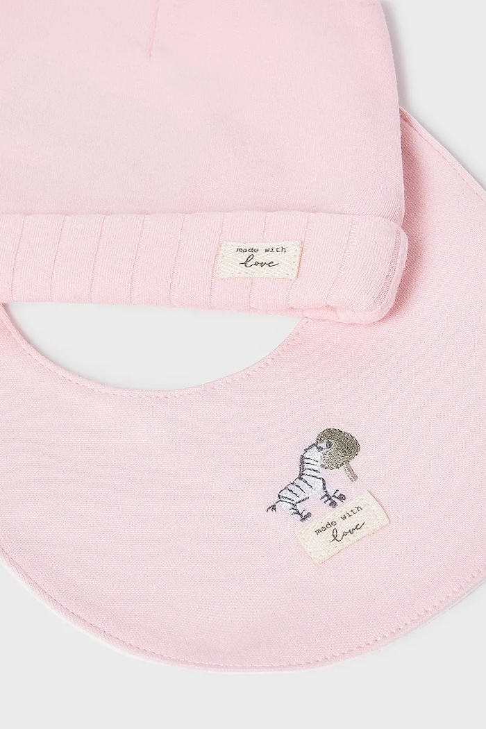 Băieți Mayoral Newborn salopete din bumbac pentru bebeluși 9979.1A.Newborn.9BYA roz