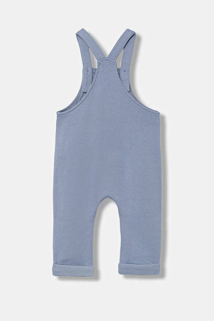 United Colors of Benetton salopete pentru copii 3ITEAT013.W.seasonal albastru AW25