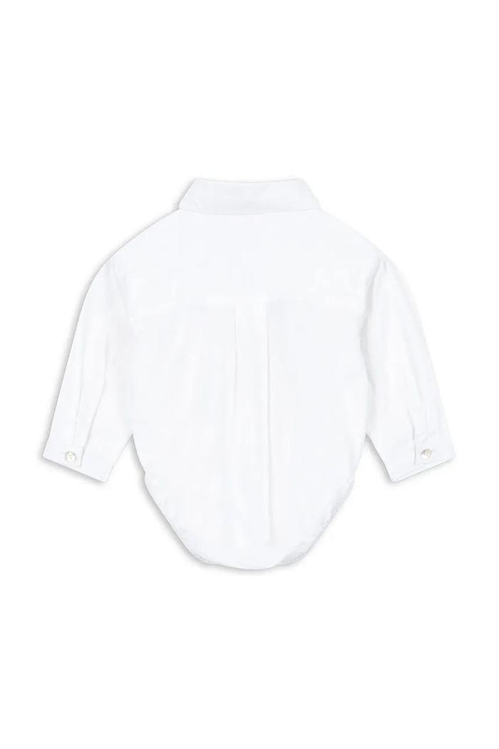 Konges Sløjd body bawełniane niemowlęce RAY BABY SHIRT GOTS KS104407.9BYA biały AW25