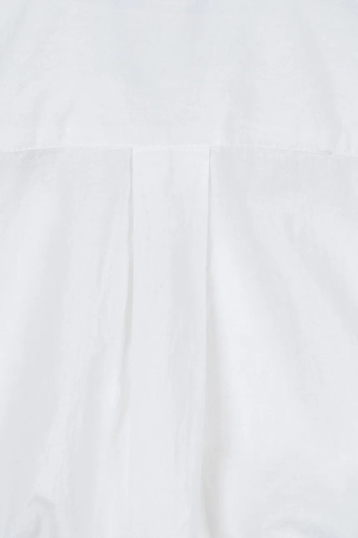 Chłopiec Konges Sløjd body bawełniane niemowlęce RAY BABY SHIRT GOTS KS104407.9BYA biały