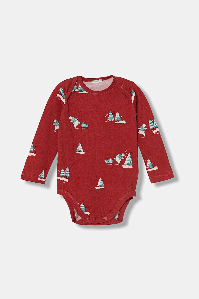 United Colors of Benetton body bebe 2-pack 3DKAAB00U.W.Seasonal alb AW25