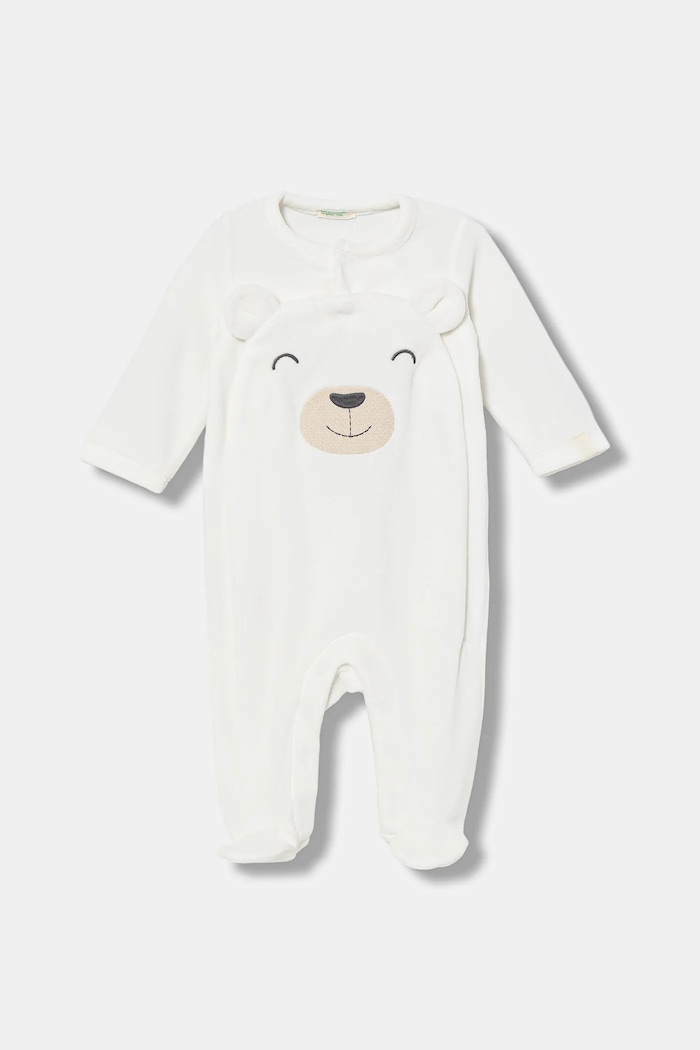 United Colors of Benetton śpioszki niemowlęce Produkt niemowlęcy biały 3SP7AT019.W.Seasonal