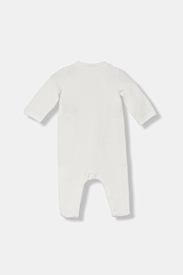 United Colors of Benetton śpioszki niemowlęce 3UDGAT01A.W.Seasonal biały AW25