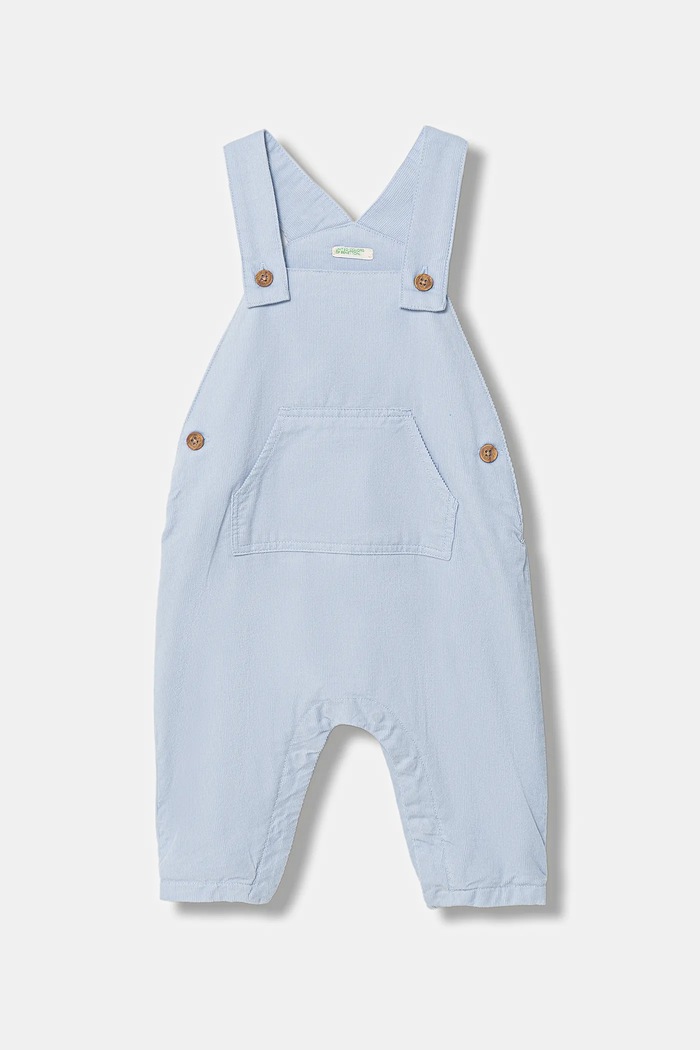 United Colors of Benetton rampers bawełniany niemowlęcy Produkt niemowlęcy niebieski 4O5GAT014.W.Season.9BYA