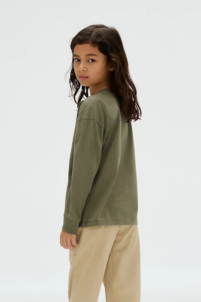 Pamučna majica dugih rukava Calvin Klein Jeans IB0IB02354.9BYA zelena